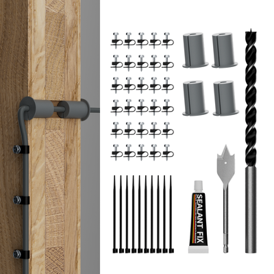 Cable Routing Kit Compatible with Starlink Gen 2, Gen 3 & Mini