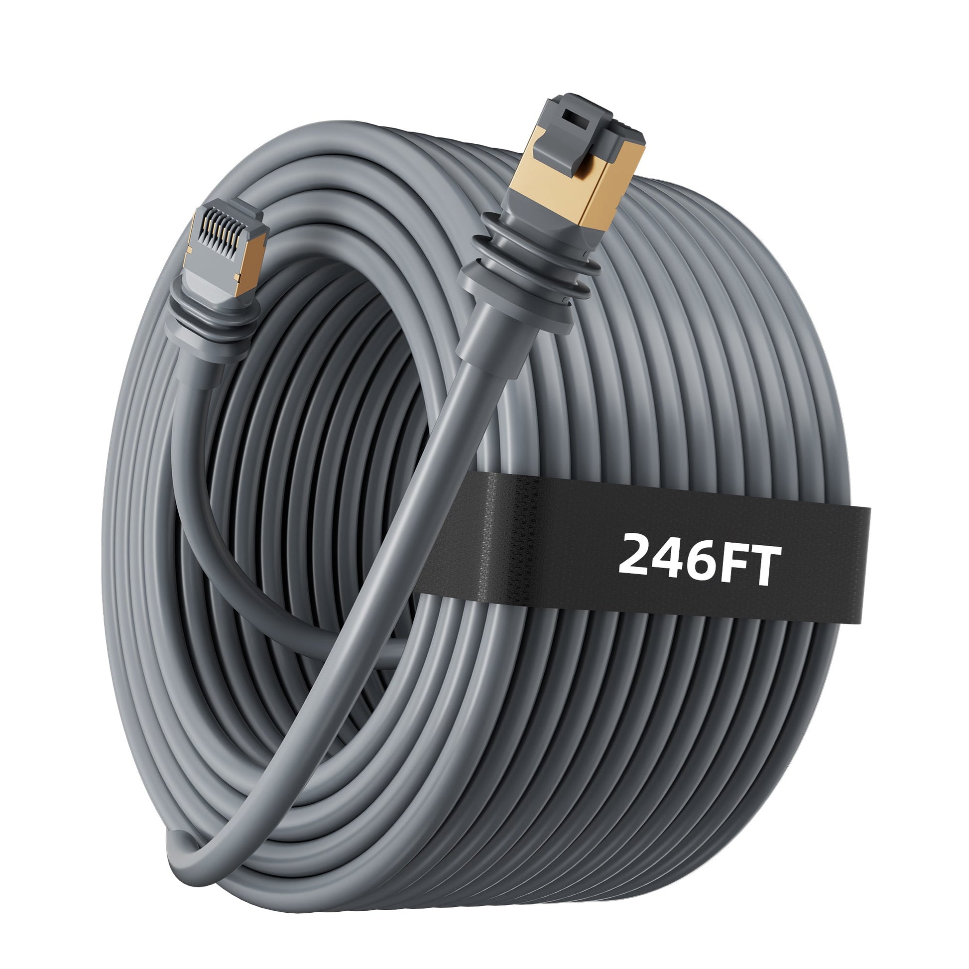 Five Length Options for Starlink Gen 3 Cable: 5m(16ft), 15m(49ft), 25m(82ft), 45m(147ft), 75m(246ft).
