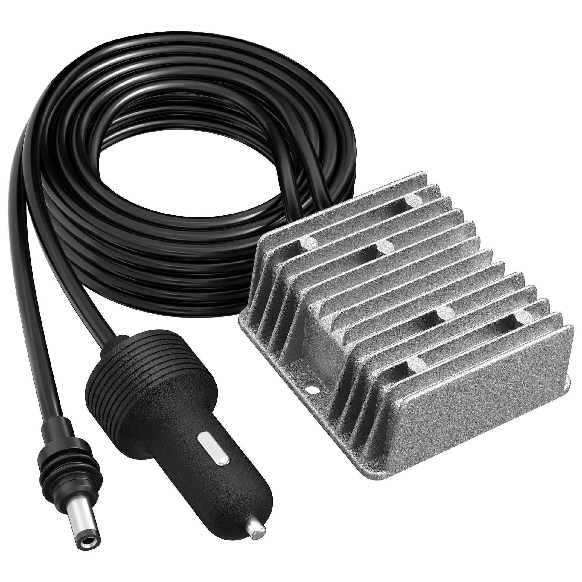 Starlink Gen 3 Car Boost Converter Cable, 12V/24V to 57V 4.5A, All-in-One, with Heat Sink, Plug-and-Play.