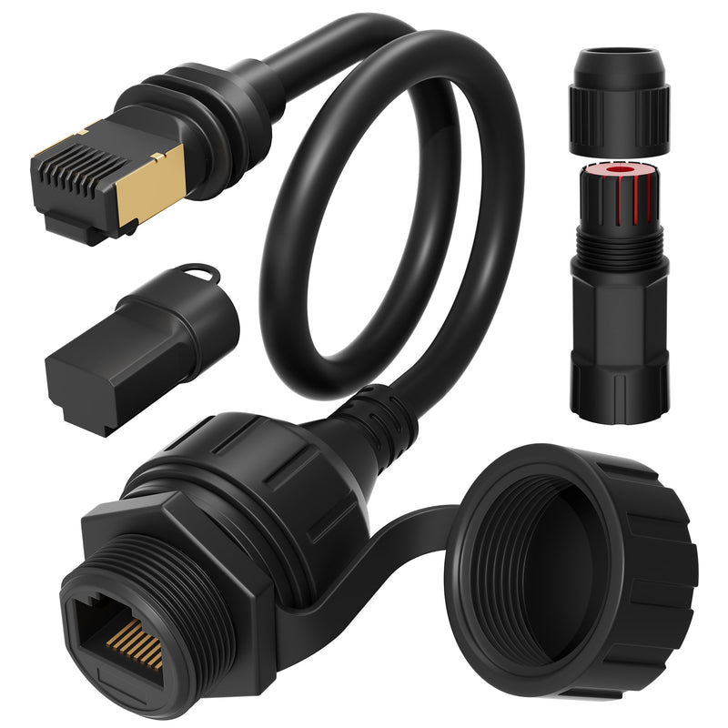 Starlink Gen 3 / Mini Ethernet Adapter Kit, SPX to RJ45, Plug and Play, Preserves Factory Warranty.