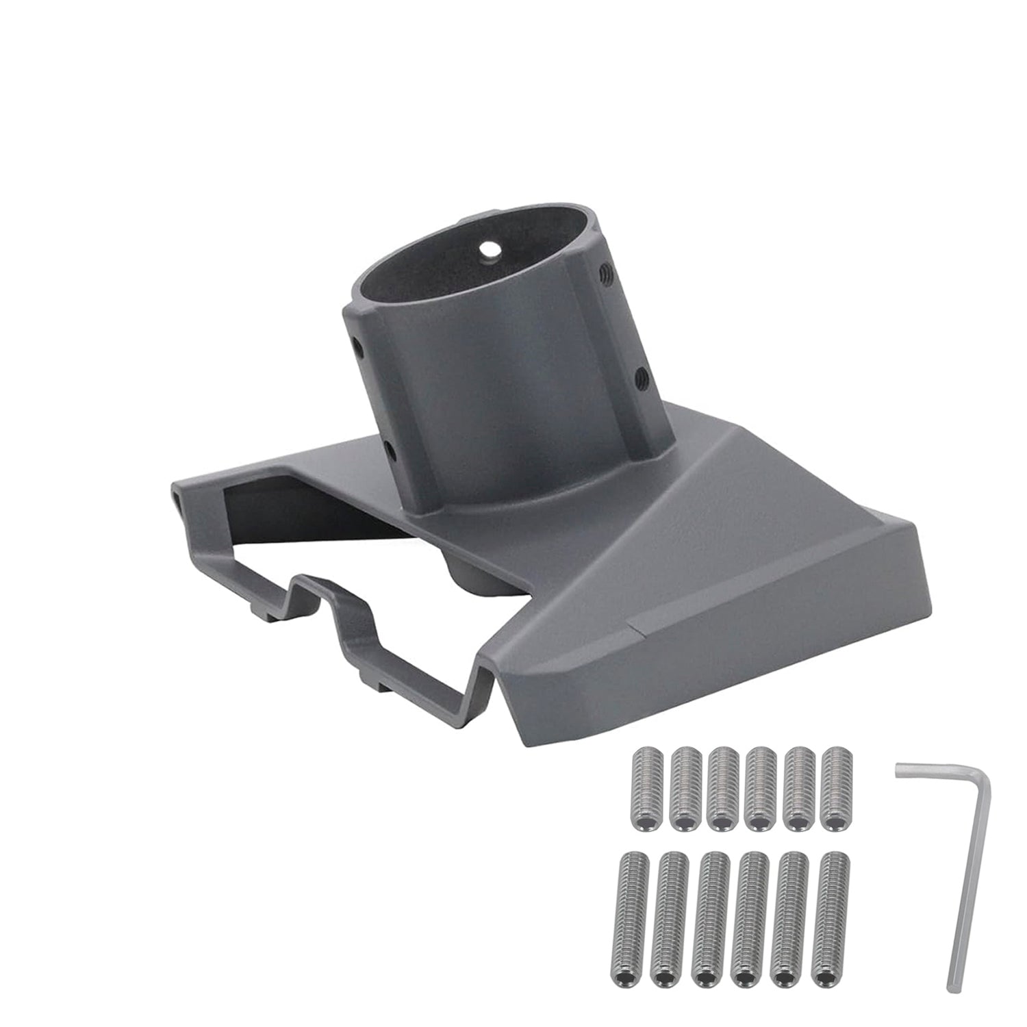 Starlink Gen 3 Pipe Adapter Kit, Heavy-Duty Die-Cast Aluminum, for 1” to 1.9” Poles, 550lb Load Capacity.