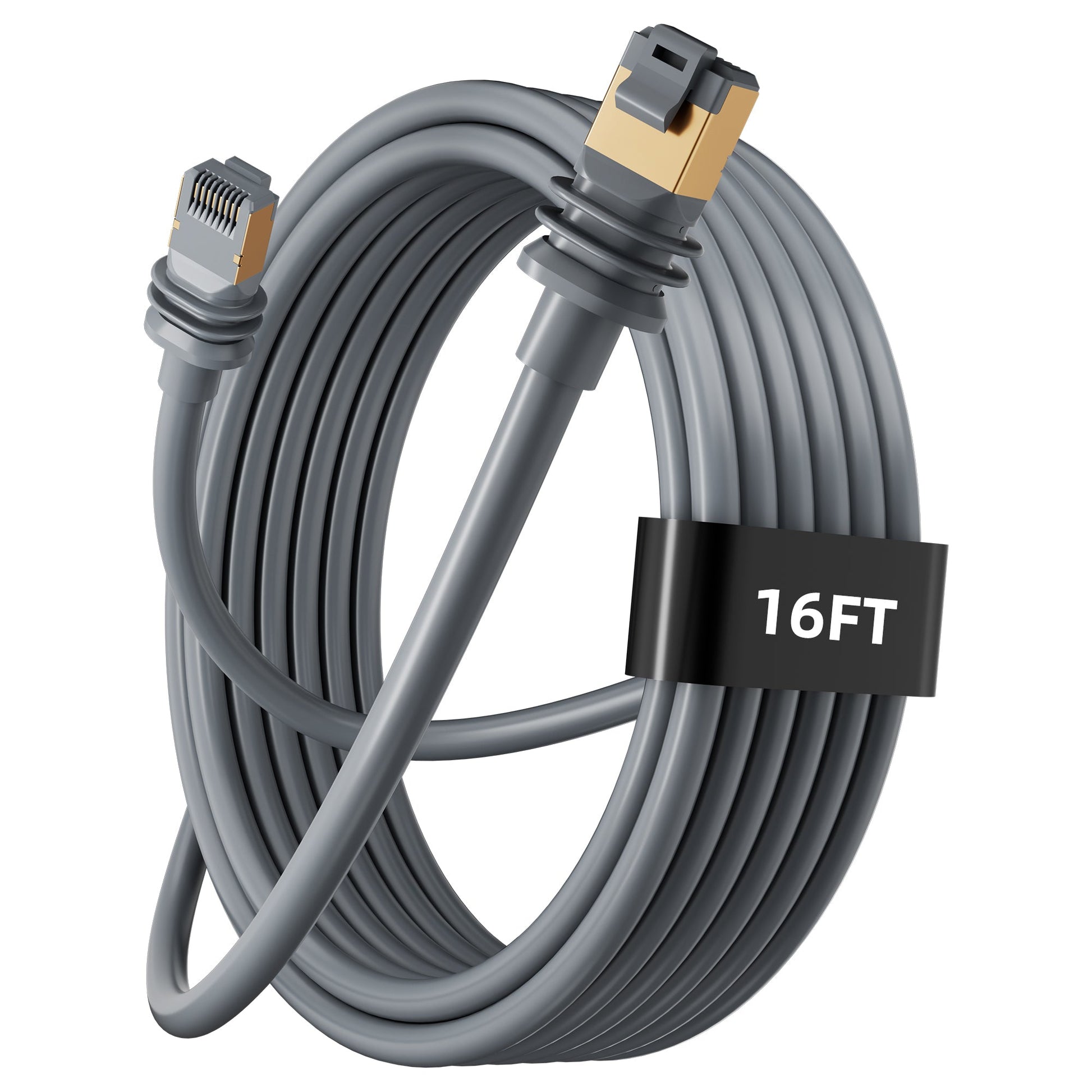 Starlink Gen 3 Replacement Extension Cable, 2000Mbps, IP68 Waterproof, Available in Lengths from 16ft to 246ft.