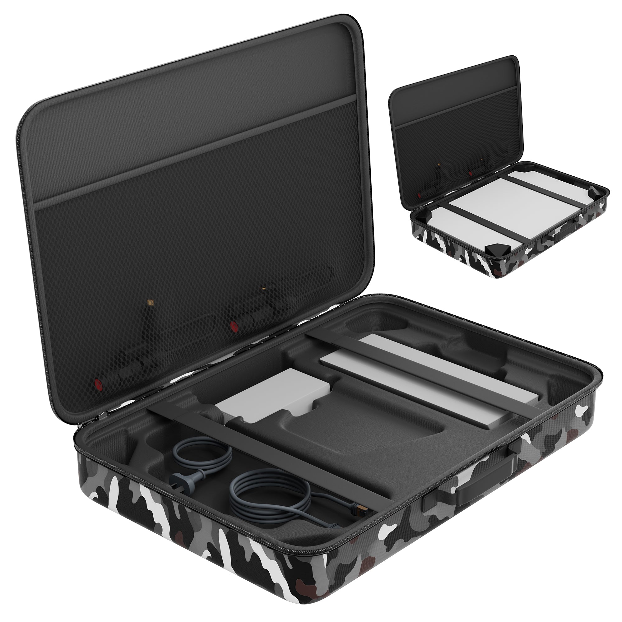 Starlink Gen 3 Travel Case Set, Camo EVA Hard Shell with 4 Dish Stand Pads, Drop-Proof and Portable.