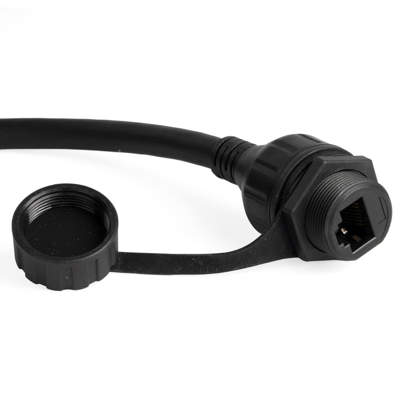 Standard RJ45 Interface Allows Custom Setup with Any Ethernet Cable up to 175ft for Optimal Routing Flexibility.