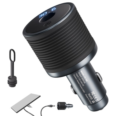 12V/24V to 30V DC Adapter Compatible with Starlink Mini, LED Display