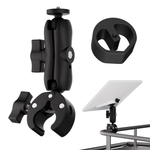 Clamp Mount Compatible with Starlink Mini, 360° Adjustable Arm