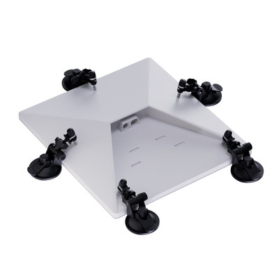 5-Cup Suction Mount Compatible with Starlink Mini, Adjustable Arm