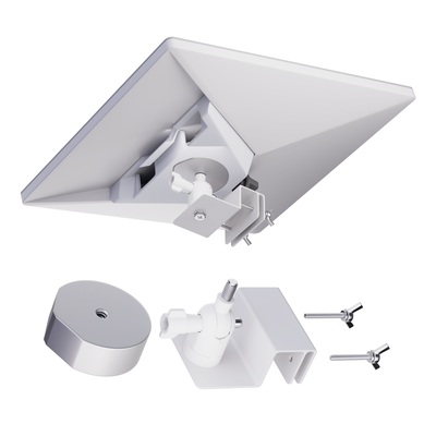 Adjustable Gutter Mount with Adapter Compatible with Starlink Mini