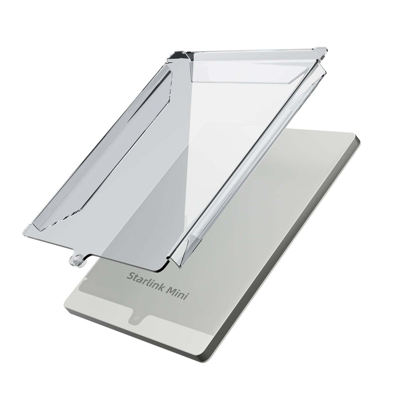 Starlink Mini HDPE Hard Protective Shell, Impact-Proof, Signal-Transparent, All-Weather, Quick-Install.