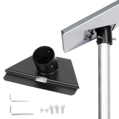 Starlink Mini Metal Pipe Adapter, Heavy-Duty Ferroalloy Pole Mount